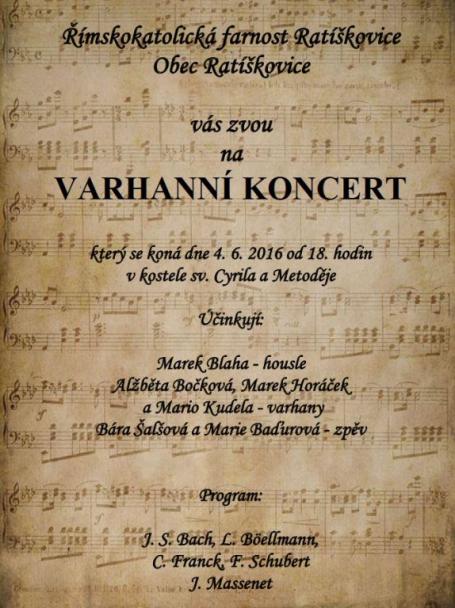 koncert varhany