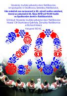 20. výročí založení Slováckého mužského pěveckého sboru