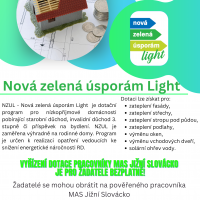 Informace k Nové zelené úsporám light 1