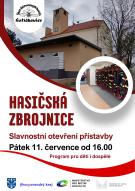 Slavnostní otevření přístavby hasičky 1