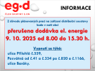 Vypnutí elektřiny 9.10.2025 1